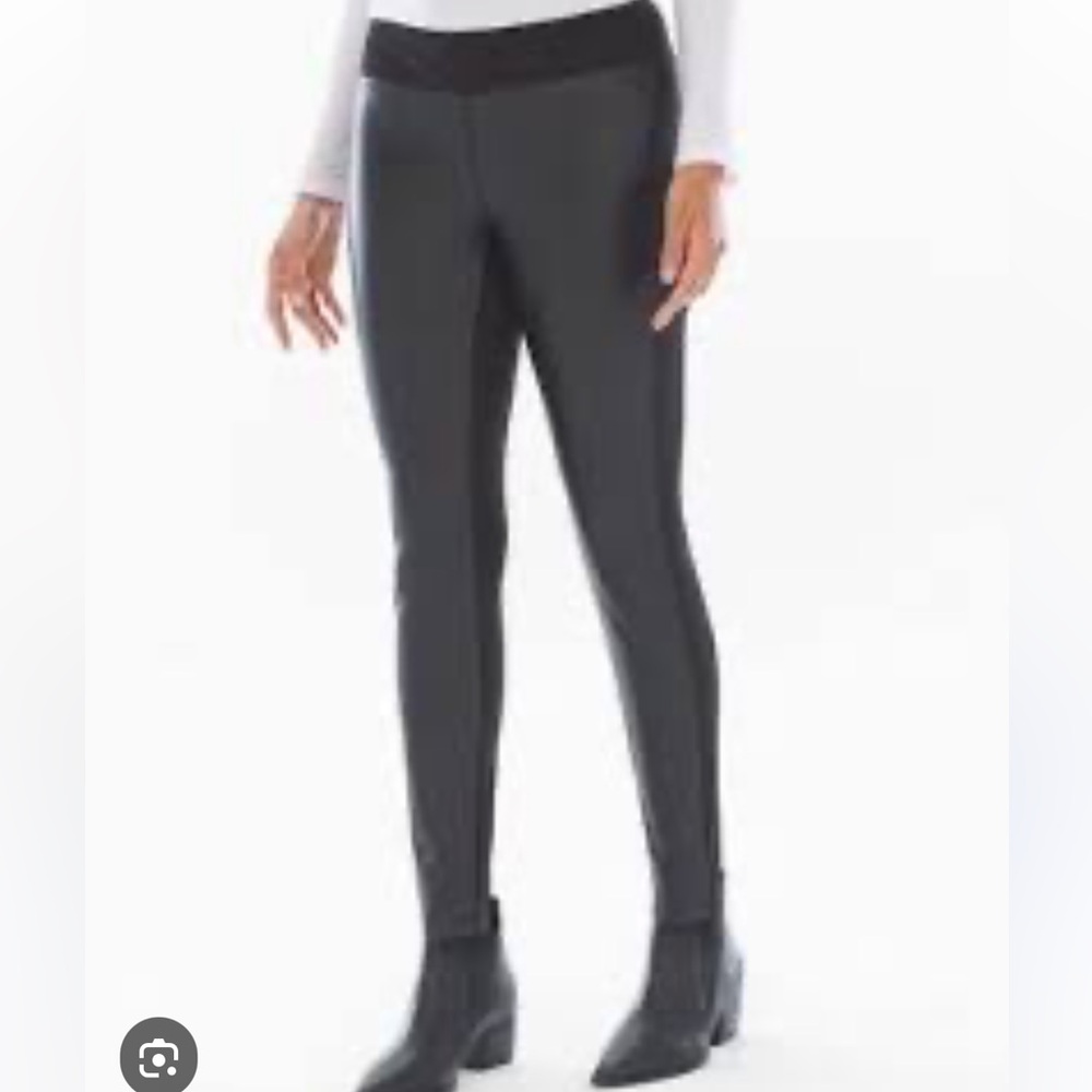 🍊SOMA Black Faux Leather Leggings XL🍊